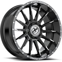 XF Off-Road Wheel XF-247 Gloss Black Machined