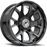 XF Off-Road Wheel XF-501 Gloss Black Milled