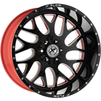 XF Off-Road Wheel XFX-301 Gloss Black Red Milled