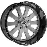 XF Off-Road Wheel XFX-302 Brushed Milled w Black Lip