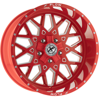 XF Off-Road Wheel XFX-307 Red Milled - 22x12 - 5x139.7 Bolt Pattern - -44 Offset Rims