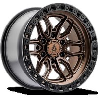 Arena Wheel Throttle Smoked Bronze Center Gloss Black Lip