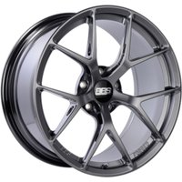 BBS Wheel FIR Forged Platinum Gloss - 21x10 - 5x112 Bolt Pattern - 22 Offset Rims