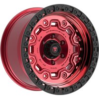 Fittipaldi Offroad Wheel FT100RTB Red Black Lip