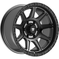 Fittipaldi Offroad Wheel FT104AB Gunmetal w Black Ring