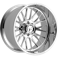 Fittipaldi Offroad Wheel FTF502P Polished - 30x16 - 8x170 Bolt Pattern - -101 Offset Rims