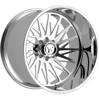 Fittipaldi Offroad Wheel FTF506P Polished - 30x16 - 8x170 Bolt Pattern - -101 Offset Rims