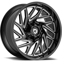 Gear Off Road Wheel 769BM Black Milled