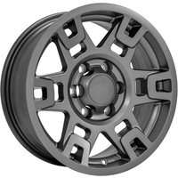 OE Wheel TY16 Satin Graphite - 17x7 - 6x139.7 Bolt Pattern - 4 Offset Rims