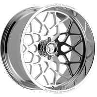 Fittipaldi Offroad Wheel FTF508P Polished - 30x16 - 8x165.1 Bolt Pattern - -101 Offset Rims