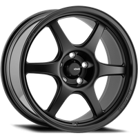 Konig Wheel 106B Hexaform Black - 15x9 - 4x100 Bolt Pattern - 35 Offset Rims