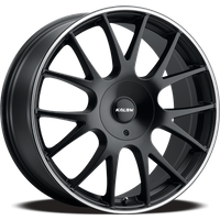 Kalon Wheels Wheel Talon Satin Black With Machined Ring