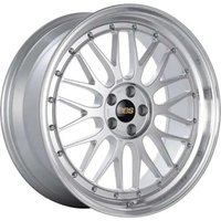 BBS Wheel LM Forged Diamond Silver with a Diamond Cut Machined Lip - 21x12 - 5x130 Bolt Pattern - 64 Offset Rims