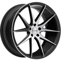 Ravetti Wheel M11 Satin Black Machined