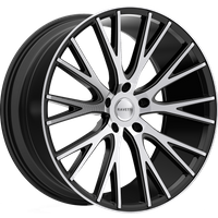 Ravetti Wheel M12 Satin Black Machined