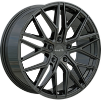 Ravetti Wheel M16 Black - 20x8.5 - 5x114.3 Bolt Pattern - 38 Offset Rims