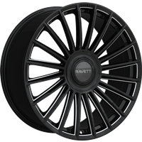 Ravetti Wheel M17 Black and Milled