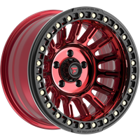 Fittipaldi Offroad Wheel FB152R Red With Black Lip - 17x9