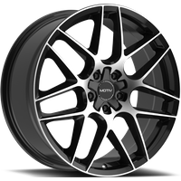 Motiv Wheel 435MB Foil Machined Black