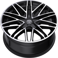 Edge Wheels Wheel 352MB Gloss Black Machined Face