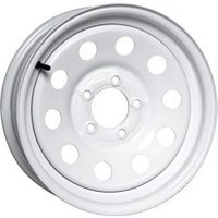 Pacer Wheel 55W White Modular Trailer White - 15x5 - 5x127 Bolt Pattern - 0 Offset Rims
