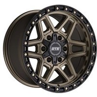 Dropstars Wheel 602BZB Bronze w Black Ring