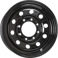 Pacer Wheel 229B Black Modular Trailer Black