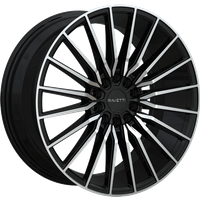 Ravetti Wheel M18 Black Machined Face
