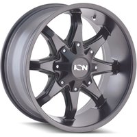 Ion Wheel 181 Gunmetal - 18x9 - 8x165.1 Bolt Pattern - 18 Offset Rims