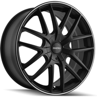 Touren Wheel 3260 TR60 Matte Black w Machined Face
