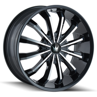 Mazzi Wheel 341 FUSION Gloss Black Machined
