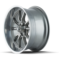 Ridler Wheel 650 Gray w Polished