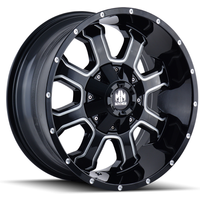 Mayhem Wheel 8103 FIERCE Gloss Black Milled