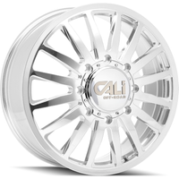 Cali Off Road Wheel 9110D SUMMIT DUALLY Polished
