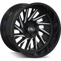 Cali Off Road Wheel 9114 PURGE Gloss Black Milled