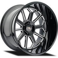 Cali Off Road Wheel 9117 AUBURN Gloss Black Milled