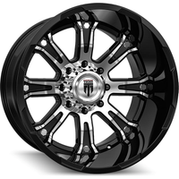 American Truxx Wheel AT154 BOMB Gloss Black Machined