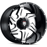 American Truxx Wheel AT163 NINJA Gloss Black Machined