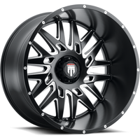 American Truxx Wheel AT184 DNA Black Milled