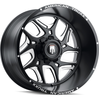 American Truxx Wheel AT1900 SWEEP Black Milled