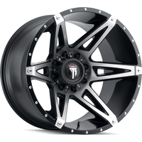 American Truxx Wheel AT1902 KUTZ Gloss Black Machined