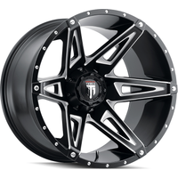 American Truxx Wheel AT1902 KUTZ Gloss Black Milled