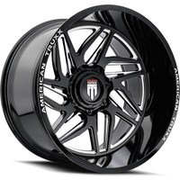 American Truxx Wheel AT1917 GOLIATH Gloss Black Milled