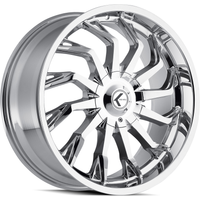 Kraze Wheel KR142 SCRILLA Chrome