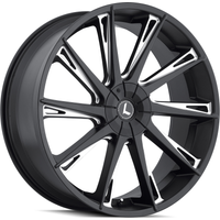 Kraze Wheel KR144 SWAGG Gloss Black Milled