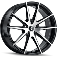 Kraze Wheel KR193 TURISMO Gloss Black Machined