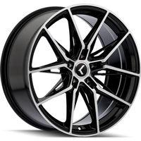Kraze Wheel KR196 EVOLVE Gloss Black Machined