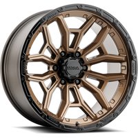 Ultra Wheel 126BZ Warmonger 6 Bronze w Black Lip