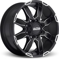Ultra Wheel 225U Phantom Machined Black - 17x8