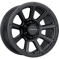 Vision Off Road Wheel 353 TURBINE Off Road Matte Black - 20x9 - 8x180 Bolt Pattern - 12 Offset Rims